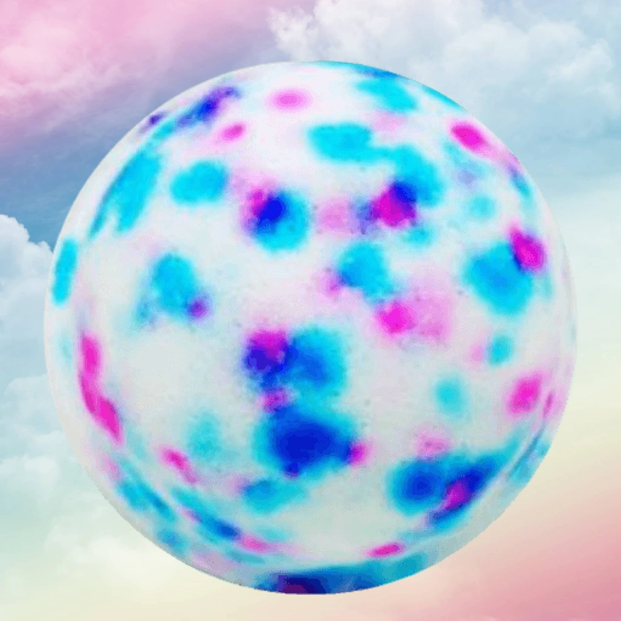 Baby Powder Fizzy Bath Bomb VEGAN Verzachtende, zachte zeep 2 Baby Powder Fizzy Bath Bomb VEGAN Verzachtende, zachte zeep 2