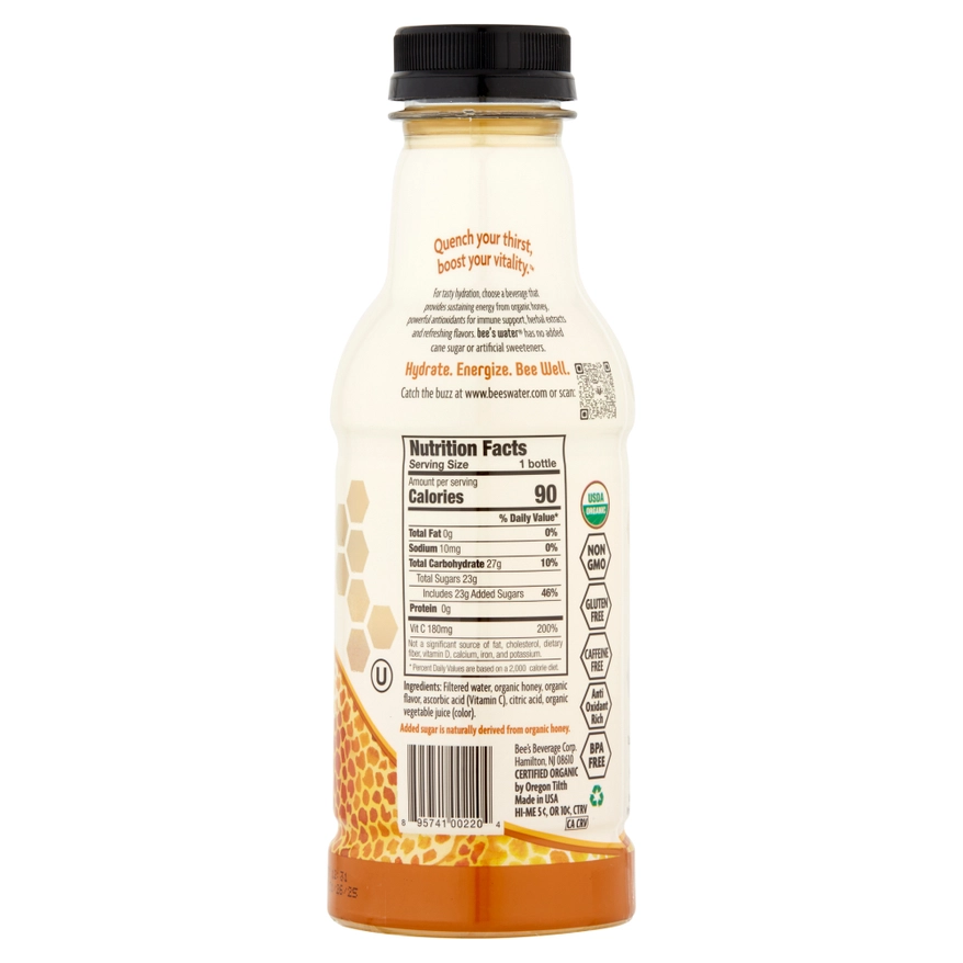 Bee’s Water Organic Klassiek bijsluiter Bee’s Water Organic Klassiek bijsluiter