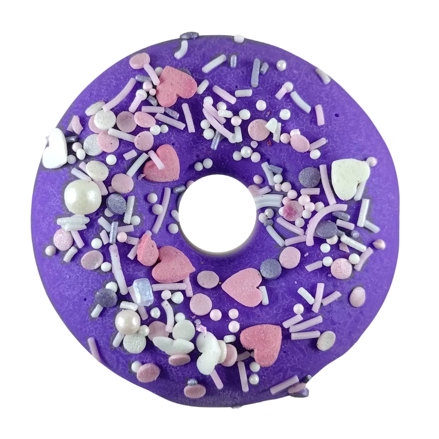 Brat Donut Fizzy Bath Bomb VEGAN Hydraterend met cacaoboter 2 Brat Donut Fizzy Bath Bomb VEGAN Hydraterend met cacaoboter 2