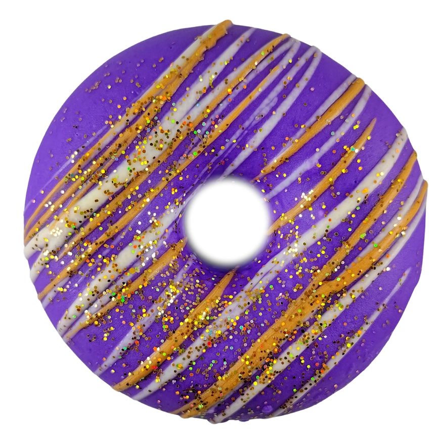 Chique Donut Fizzy Bath Bomb VEGAN Cocoa Butter Elegance 2 Chique Donut Fizzy Bath Bomb VEGAN Cocoa Butter Elegance 2