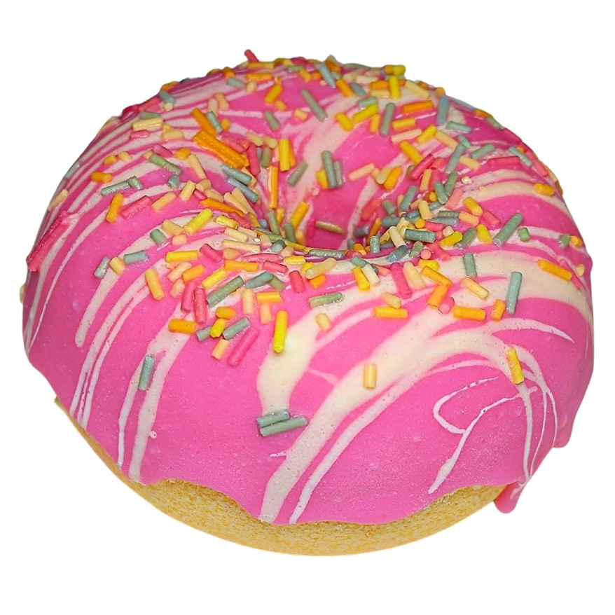 Donut Bath Bomb met vanille en bessen VEGAN Cacaoboter 3 Donut Bath Bomb met vanille en bessen VEGAN Cacaoboter 3