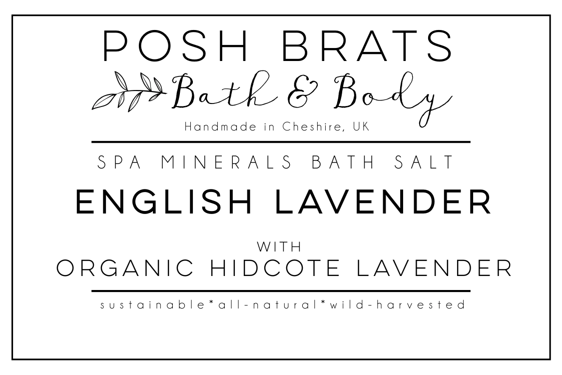 Engelse botanische badzoutbuis van Hidcote Lavender VEGAN 4 Engelse botanische badzoutbuis van Hidcote Lavender VEGAN 4