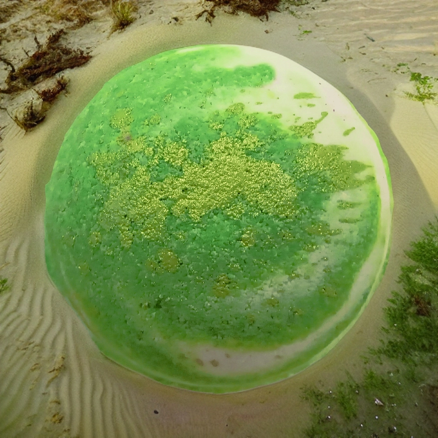 Frozen Lime Margarita Bath Bomb VEGAN Koolzuurhoudende citrusvruchten + zout Frozen Lime Margarita Bath Bomb VEGAN Koolzuurhoudende citrusvruchten + zout