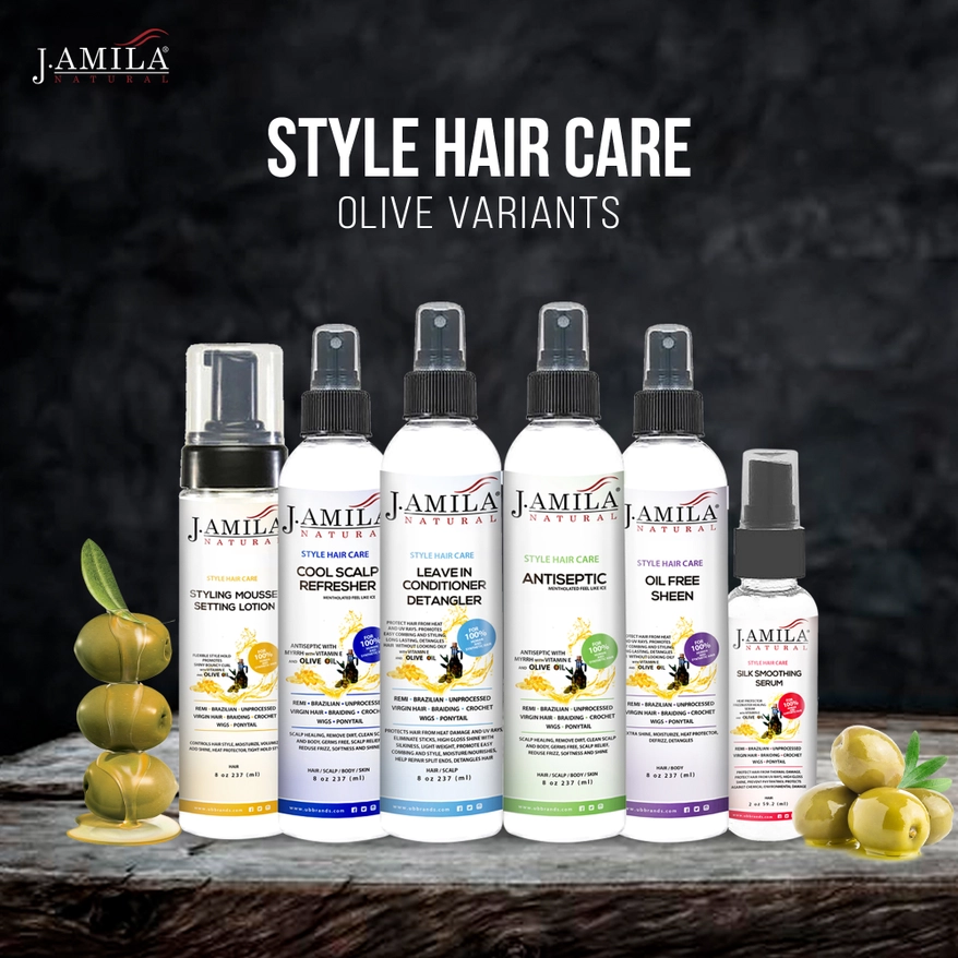 J. AMILA natuurlijke olijfolie 6-in-1 haarverzorgingspakket van 6 2 J. AMILA natuurlijke olijfolie 6-in-1 haarverzorgingspakket van 6 2