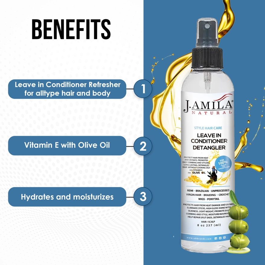J. AMILA natuurlijke olijfolie 6-in-1 haarverzorgingspakket van 6 5 J. AMILA natuurlijke olijfolie 6-in-1 haarverzorgingspakket van 6 5