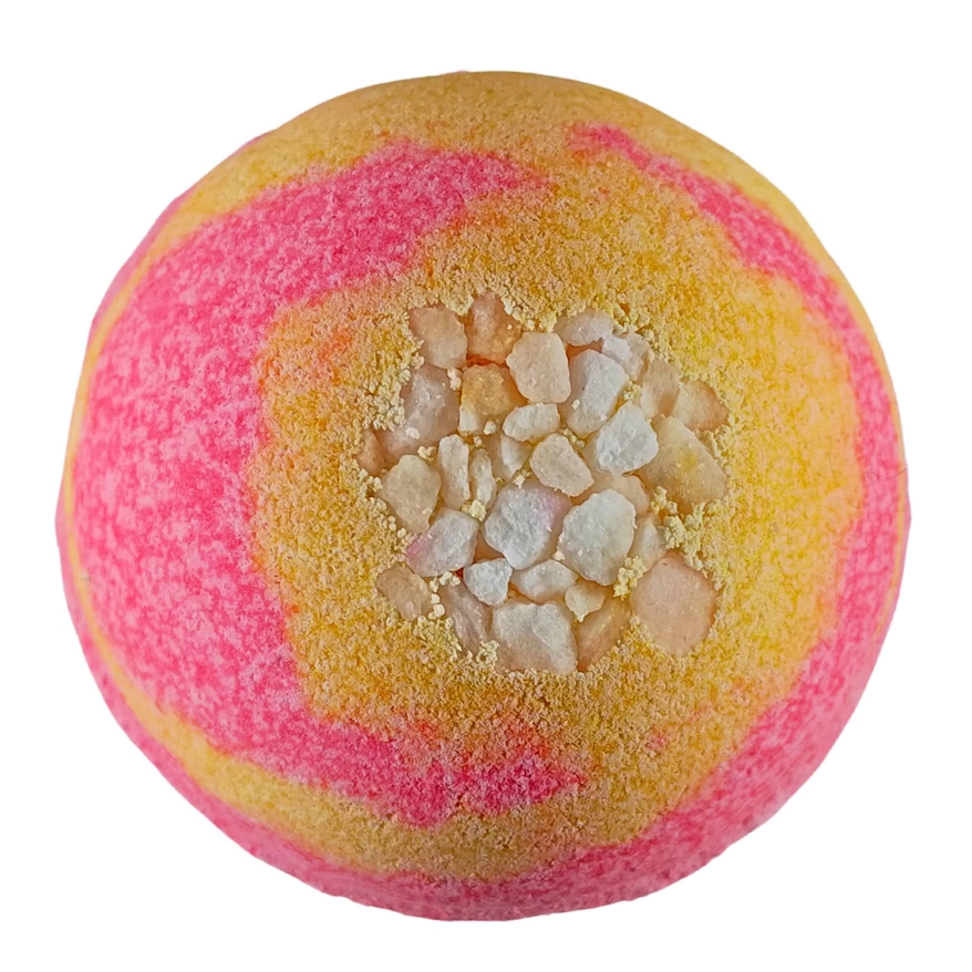 Mango Margarita Fizzy Bath Bomb VEGAN Kleurrijk, fruitig en leuk 2 Mango Margarita Fizzy Bath Bomb VEGAN Kleurrijk, fruitig en leuk 2