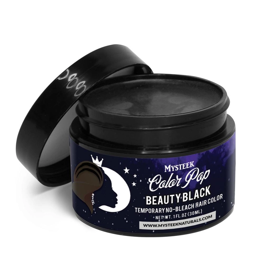 Mysteek Naturals Color Pop Beauty Zwart 8 Mysteek Naturals Color Pop Beauty Zwart 8