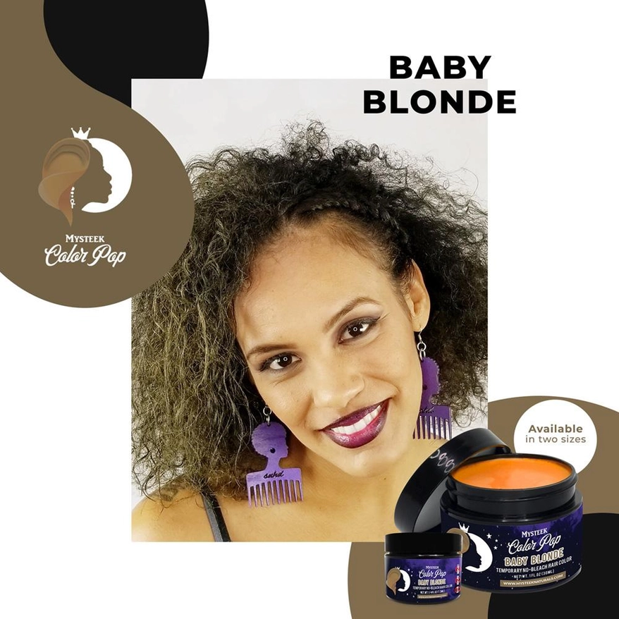 Mysteek Naturals Kleur Pop Baby Blond 2 Mysteek Naturals Kleur Pop Baby Blond 2