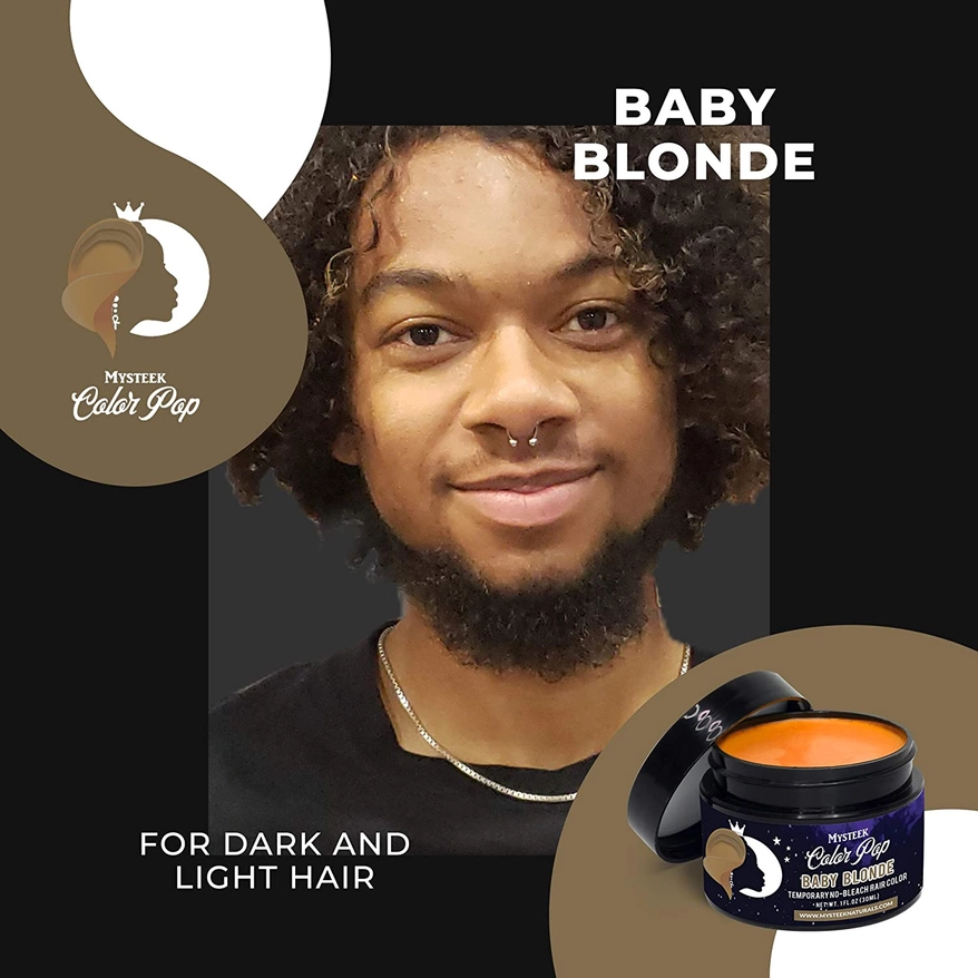 Mysteek Naturals Kleur Pop Baby Blond 4 Mysteek Naturals Kleur Pop Baby Blond 4