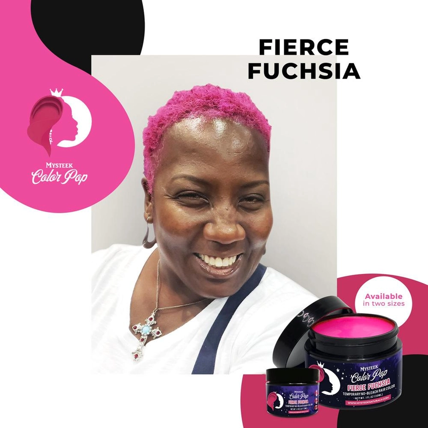 Mysteek Naturals Kleur Pop Fierce Fuchsia Mysteek Naturals Kleur Pop Fierce Fuchsia
