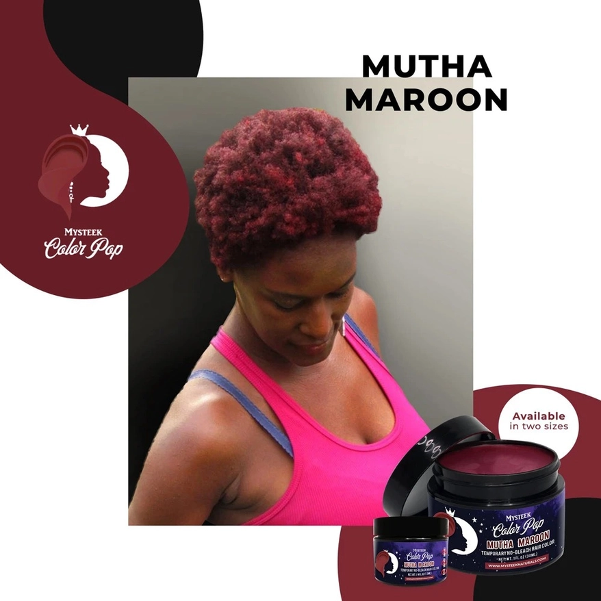 Mysteek Naturals Kleur Pop Mutha Kastanjebruin 2 Mysteek Naturals Kleur Pop Mutha Kastanjebruin 2