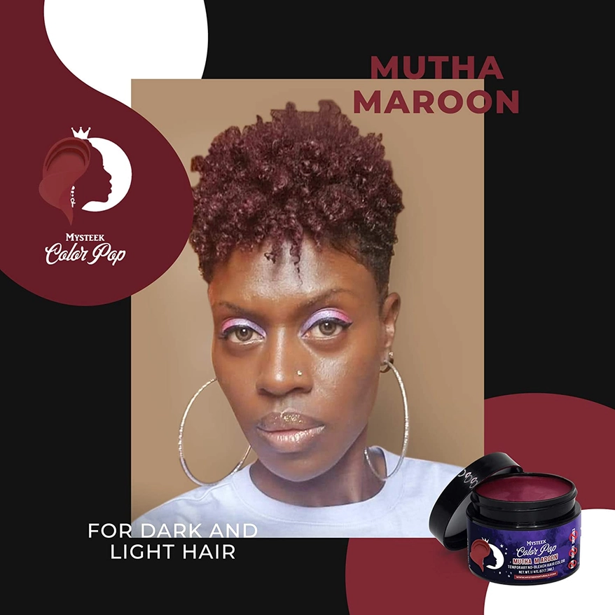 Mysteek Naturals Kleur Pop Mutha Kastanjebruin 3 Mysteek Naturals Kleur Pop Mutha Kastanjebruin 3