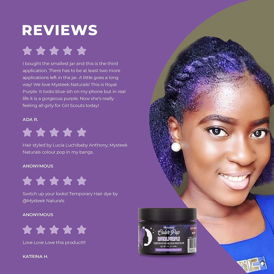 Mysteek Naturals Royal Purple 12 Mysteek Naturals Royal Purple 12