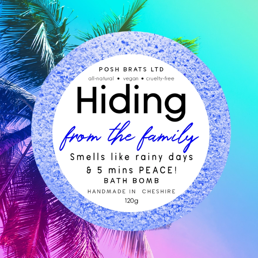 Ondergedoken voor de familie Fizzy Bath Bomb VEGAN 2 Ondergedoken voor de familie Fizzy Bath Bomb VEGAN 2