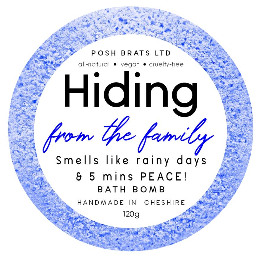 Ondergedoken voor de familie Fizzy Bath Bomb VEGAN 3 Ondergedoken voor de familie Fizzy Bath Bomb VEGAN 3