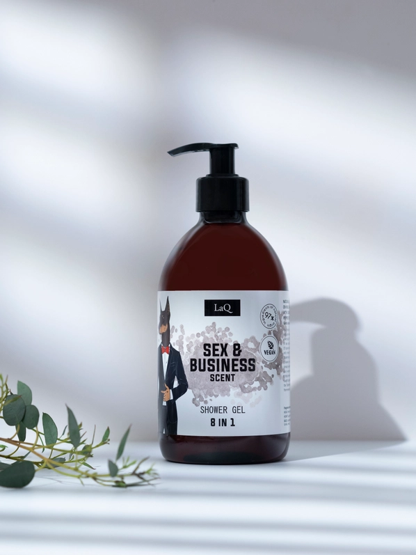 Shower Gel Mannen 8 in 1 – Geur van Sex & Business 500ml 3 Shower Gel Mannen 8 in 1 – Geur van Sex & Business 500ml 3