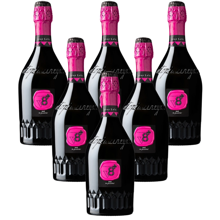 Sior Lele Prosecco Rosé Brut Vineyards V8+ 75 cl. 3 Sior Lele Prosecco Rosé Brut Vineyards V8+ 75 cl. 3
