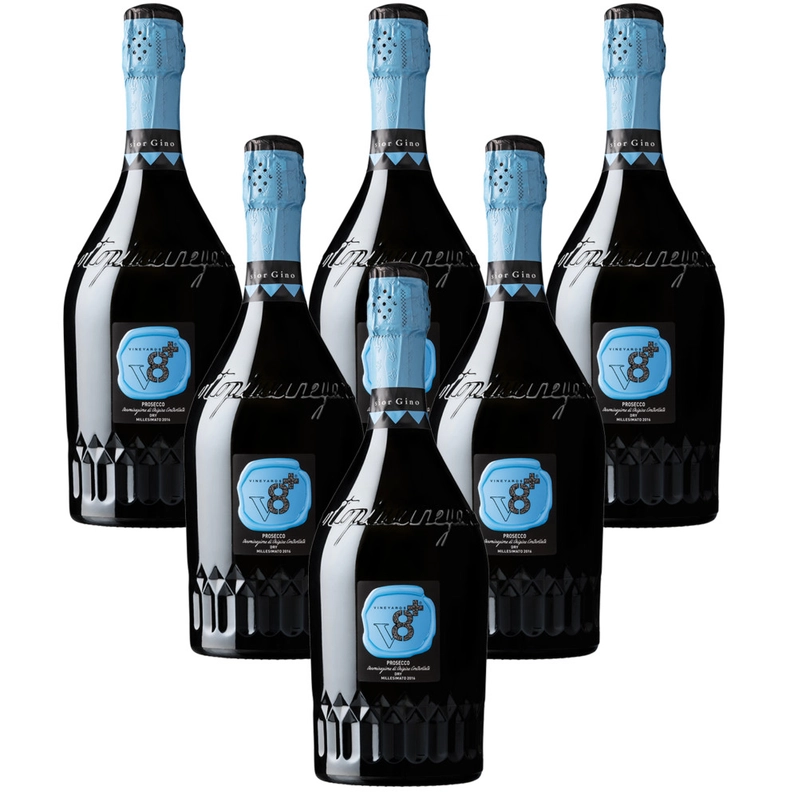 Sor Gino Prosecco Millesimato Droge Wijngaarden V8+ 75 cl. 3 Sor Gino Prosecco Millesimato Droge Wijngaarden V8+ 75 cl. 3