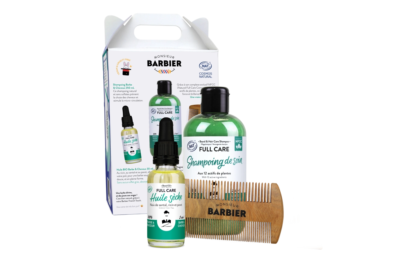 THE BARBE & CHEVEUX BOX – Baard- en haarverzorgingsset 3 THE BARBE & CHEVEUX BOX – Baard- en haarverzorgingsset 3