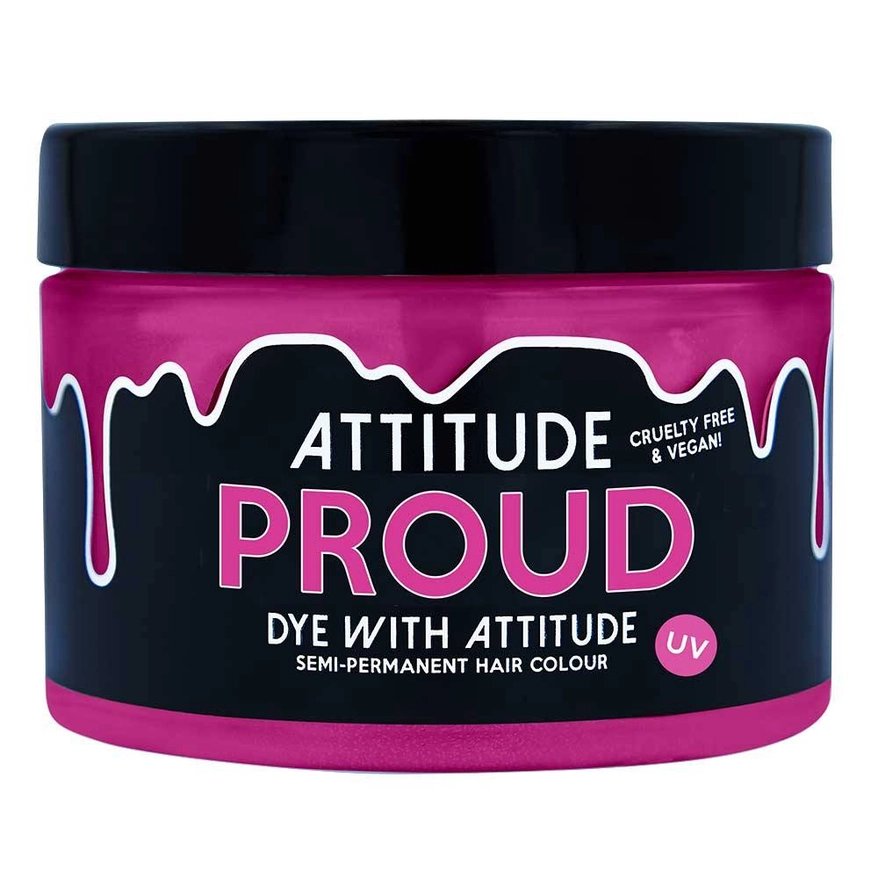 Trotse UV-roze haarverf – Vegan 3 Trotse UV-roze haarverf – Vegan 3