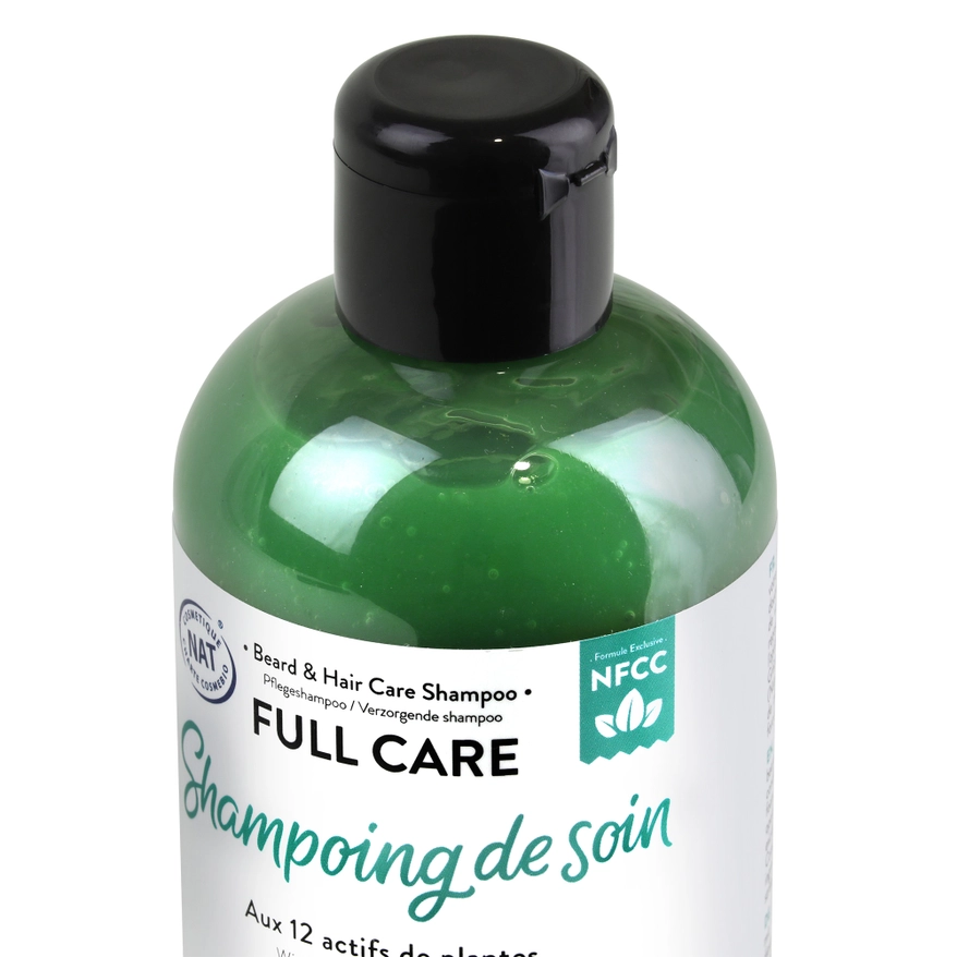 VOLLEDIGE VERZORGING – Shampoo voor baard- en haarverzorging 2 VOLLEDIGE VERZORGING – Shampoo voor baard- en haarverzorging 2