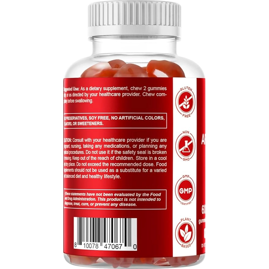 Vitamatic Appelciderazijn 1000 mg 60 veganistische gummies 6 Vitamatic Appelciderazijn 1000 mg 60 veganistische gummies 6
