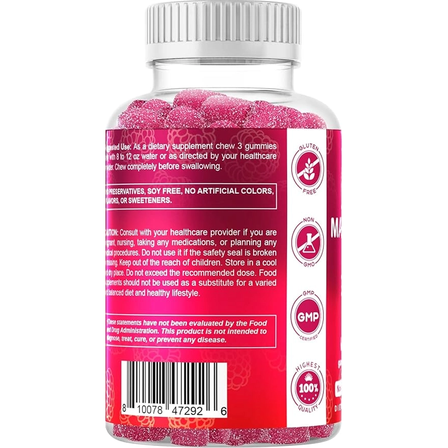 Vitamatic Magnesiumcitraat 85 mg gummies 60 veganistische gummies 6 Vitamatic Magnesiumcitraat 85 mg gummies 60 veganistische gummies 6