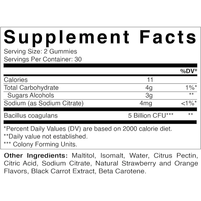 Vitamatic Probiotic 5 miljard CFU’s 60 veganistische gummies 4 Vitamatic Probiotic 5 miljard CFU’s 60 veganistische gummies 4