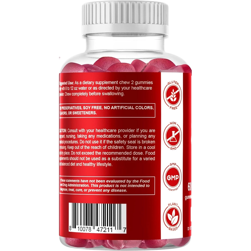 Vitamatic Suikervrije kaneel met chroom 60 gummies 6 Vitamatic Suikervrije kaneel met chroom 60 gummies 6