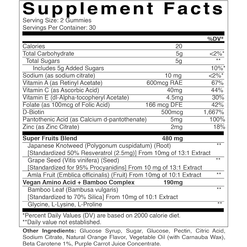 Vitamatic Superfruit Gummies 60 veganistische gummies 4 Vitamatic Superfruit Gummies 60 veganistische gummies 4