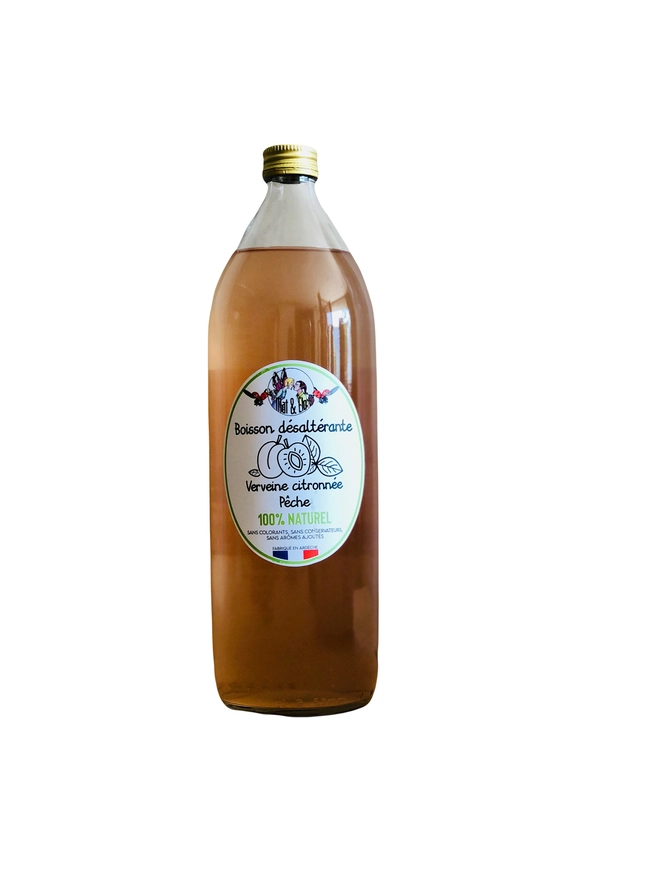 Drank „Perzik en citroenverbena” – 1 liter 2 Drank „Perzik en citroenverbena” – 1 liter 2