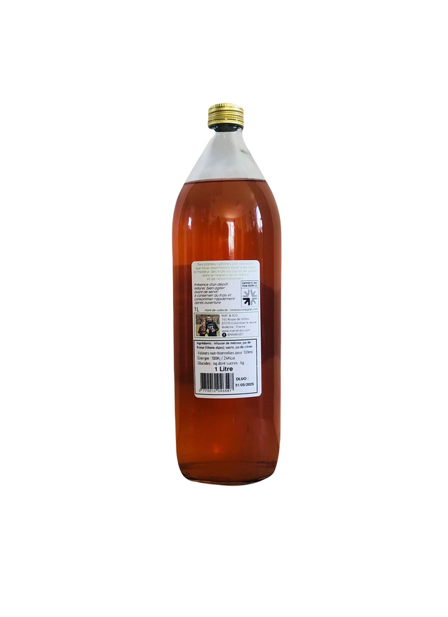 Drink „Melissa and Strawberry” – 1 liter 3 Drink „Melissa and Strawberry” – 1 liter 3