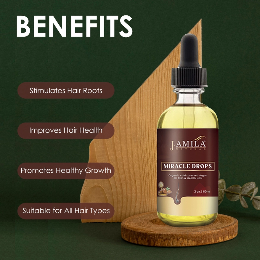 J. AMILA Miracle Drops biologische koudgeperste arganolie (2 oz) 3 J. AMILA Miracle Drops biologische koudgeperste arganolie (2 oz) 3