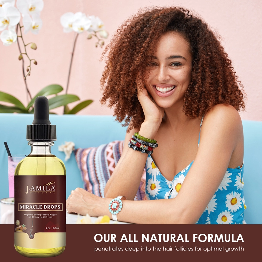 J. AMILA Miracle Drops biologische koudgeperste arganolie (2 oz) 5 J. AMILA Miracle Drops biologische koudgeperste arganolie (2 oz) 5