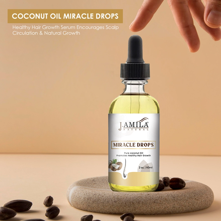 J. AMILA Natural Miracle Drops pure kokosolie (2 oz) 2 J. AMILA Natural Miracle Drops pure kokosolie (2 oz) 2