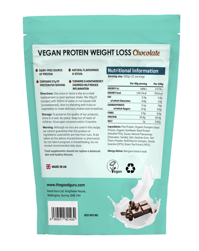 Veganistisch eiwitpoeder chocolade voor gewichtsverlies 2 Veganistisch eiwitpoeder chocolade voor gewichtsverlies 2